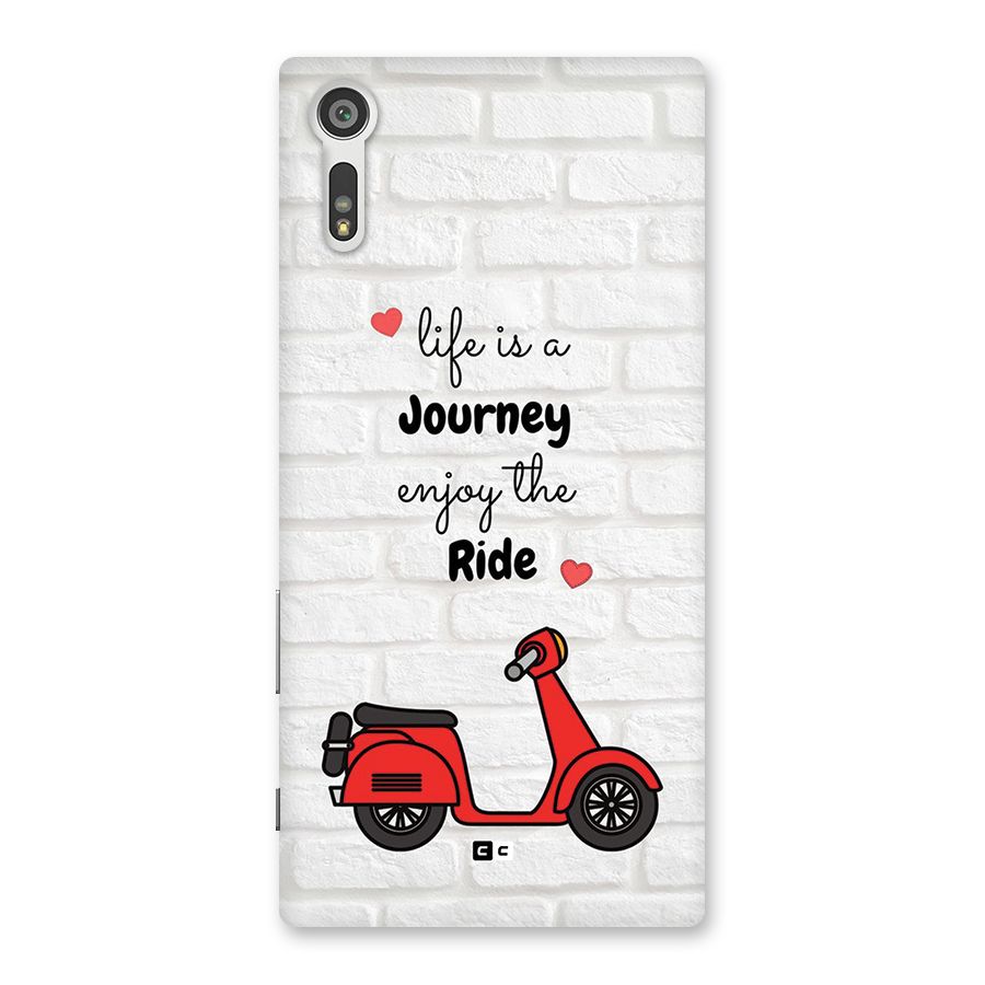 Life Is A Journey Back Case for Xperia XZ