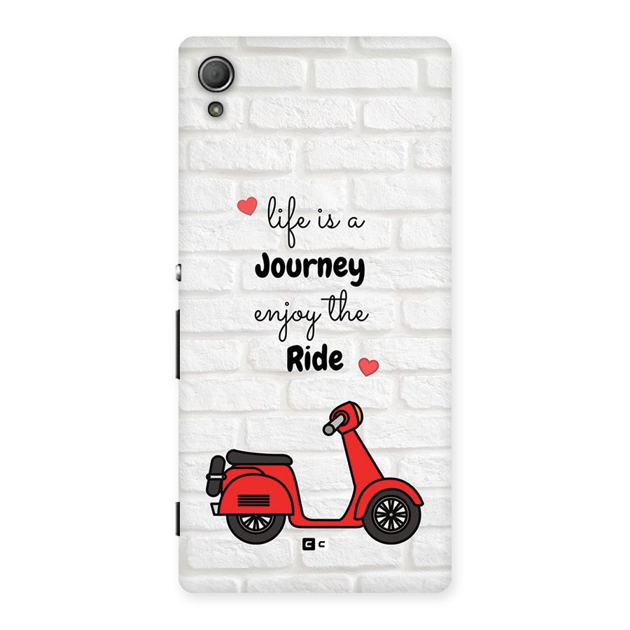 Life Is A Journey Back Case for Xperia Z3 Plus