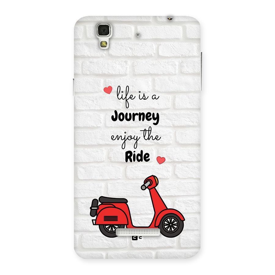 Life Is A Journey Back Case for YU Yureka Plus