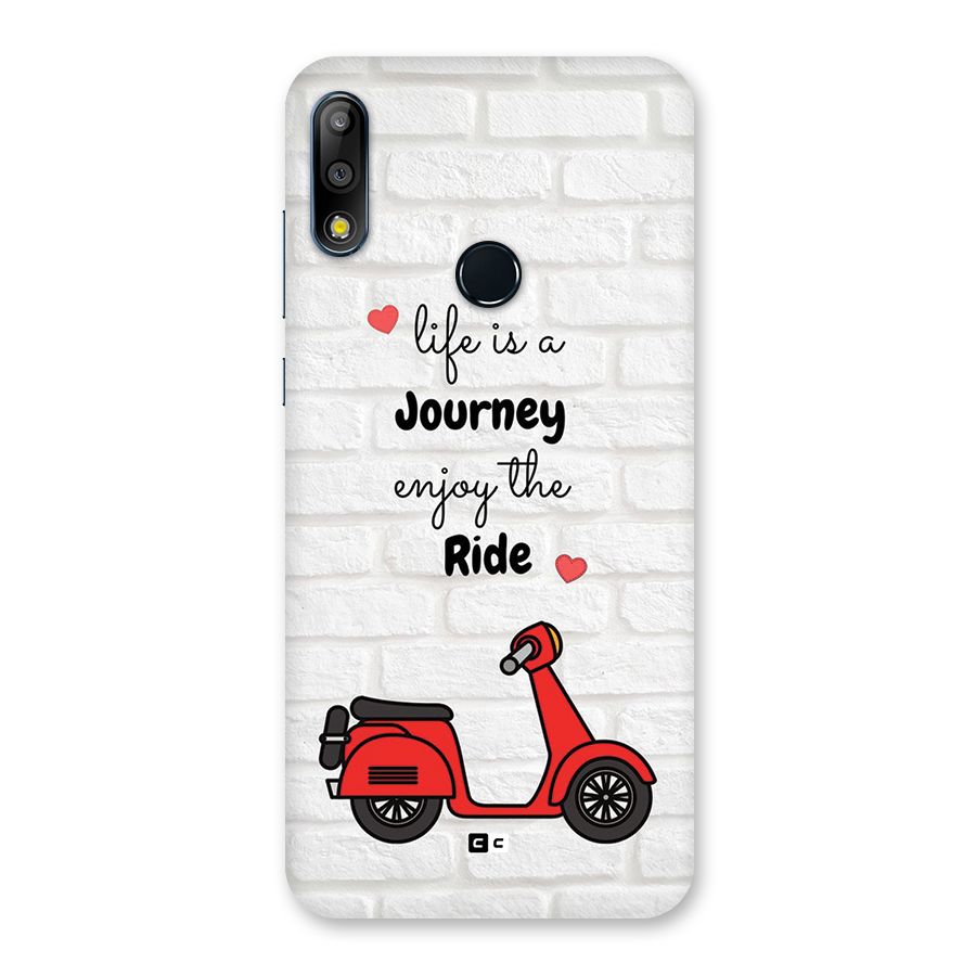 Life Is A Journey Back Case for Zenfone Max Pro M2