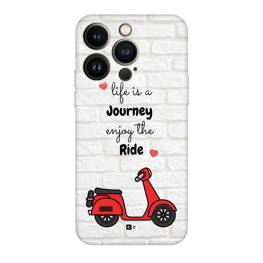 Life Is A Journey Back Case for iPhone 14 Pro