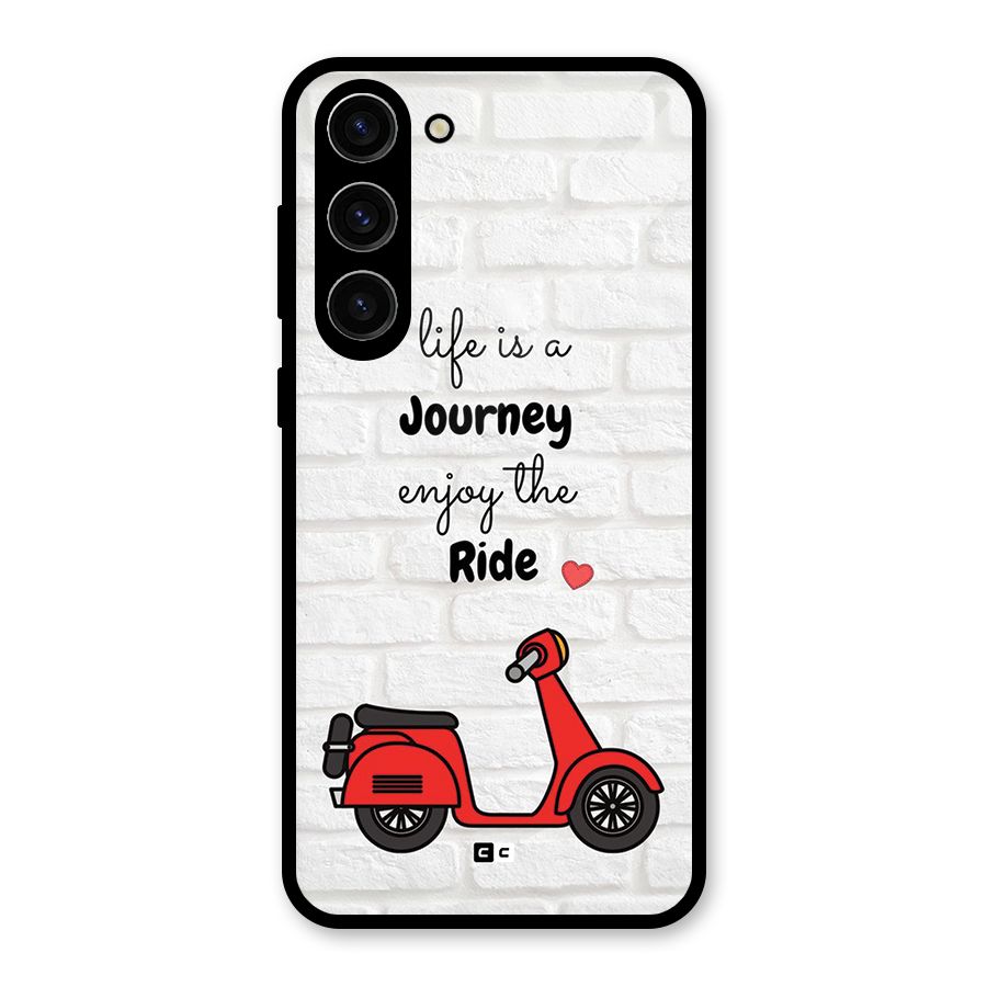 Life Is A Journey Glass Back Case for Galaxy S23 Plus
