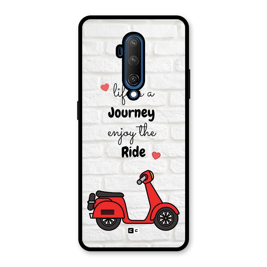 Life Is A Journey Glass Back Case for OnePlus 7T Pro