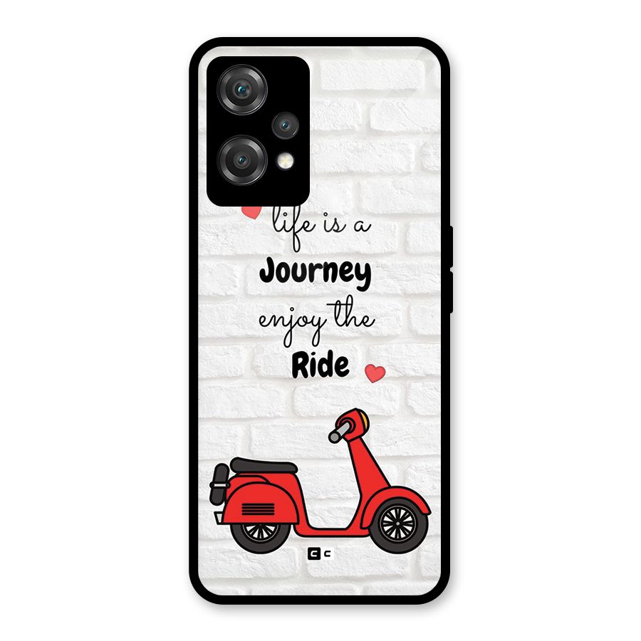 Life Is A Journey Glass Back Case for OnePlus Nord CE 2 Lite 5G