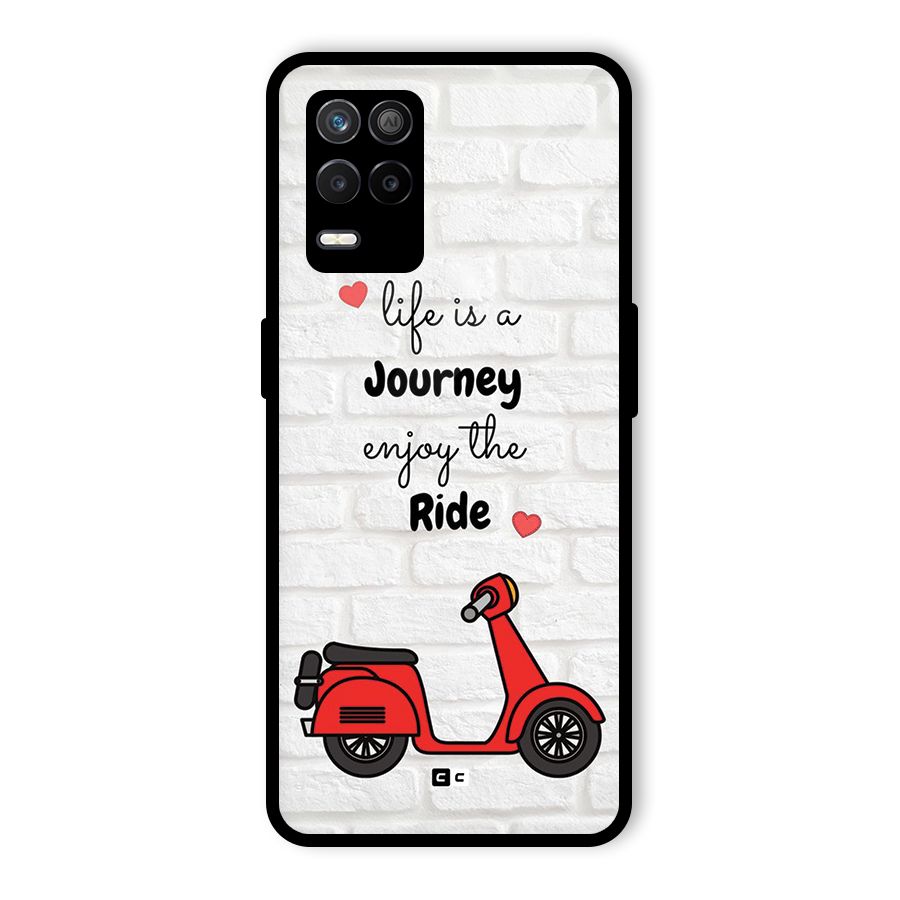 Life Is A Journey Glass Back Case for Realme 9 5G