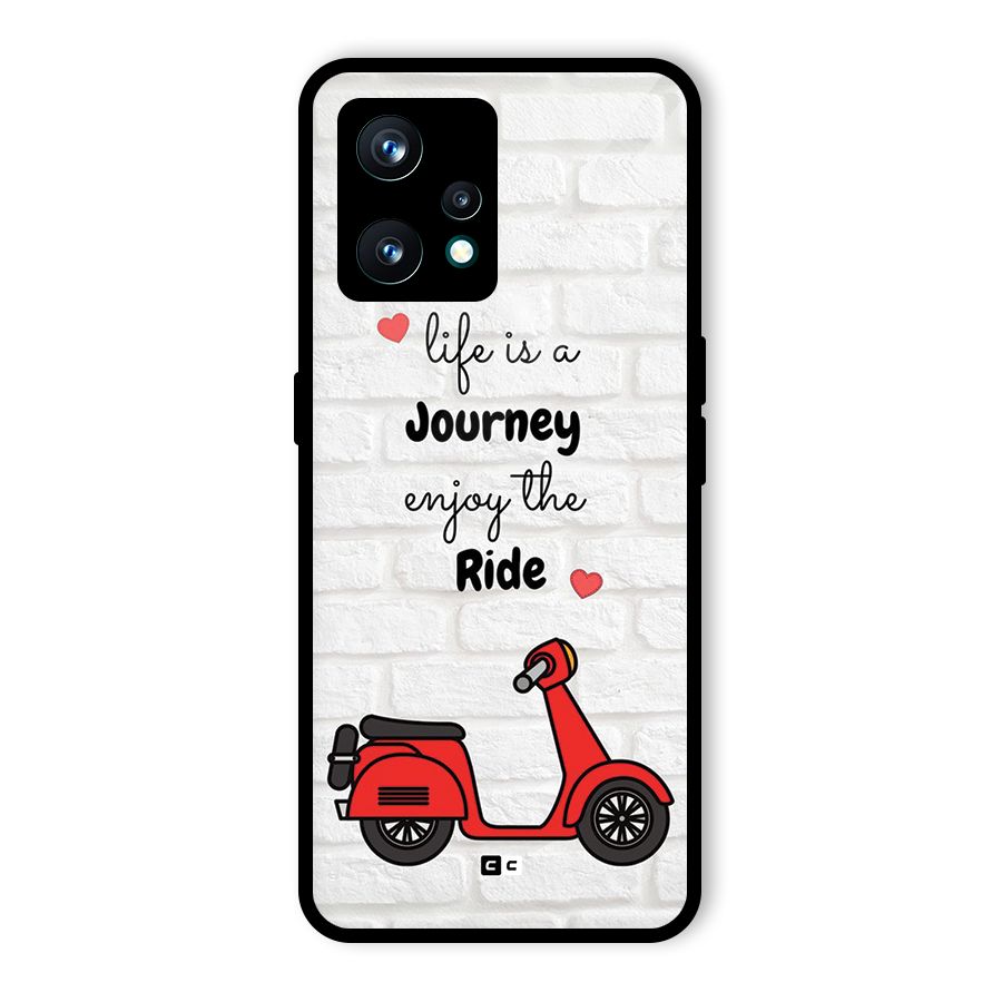 Life Is A Journey Glass Back Case for Realme 9 Pro Plus 5G