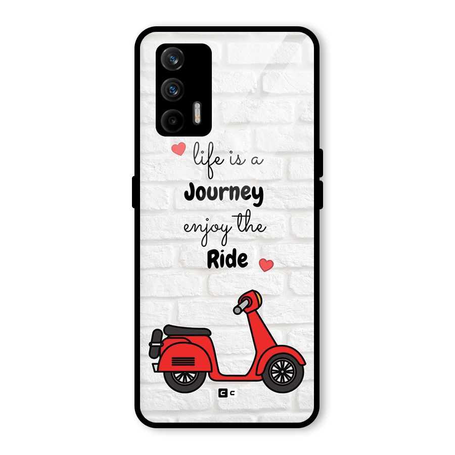 Life Is A Journey Glass Back Case for Realme GT 5G
