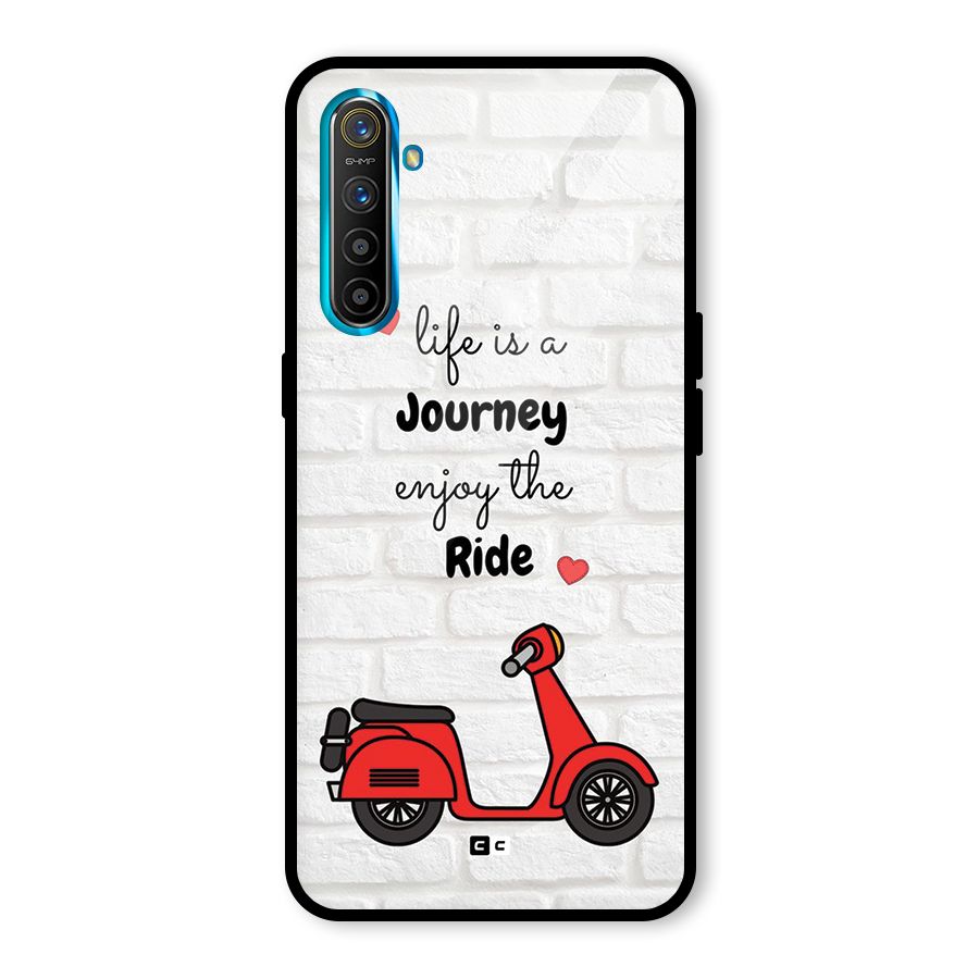 Life Is A Journey Glass Back Case for Realme XT