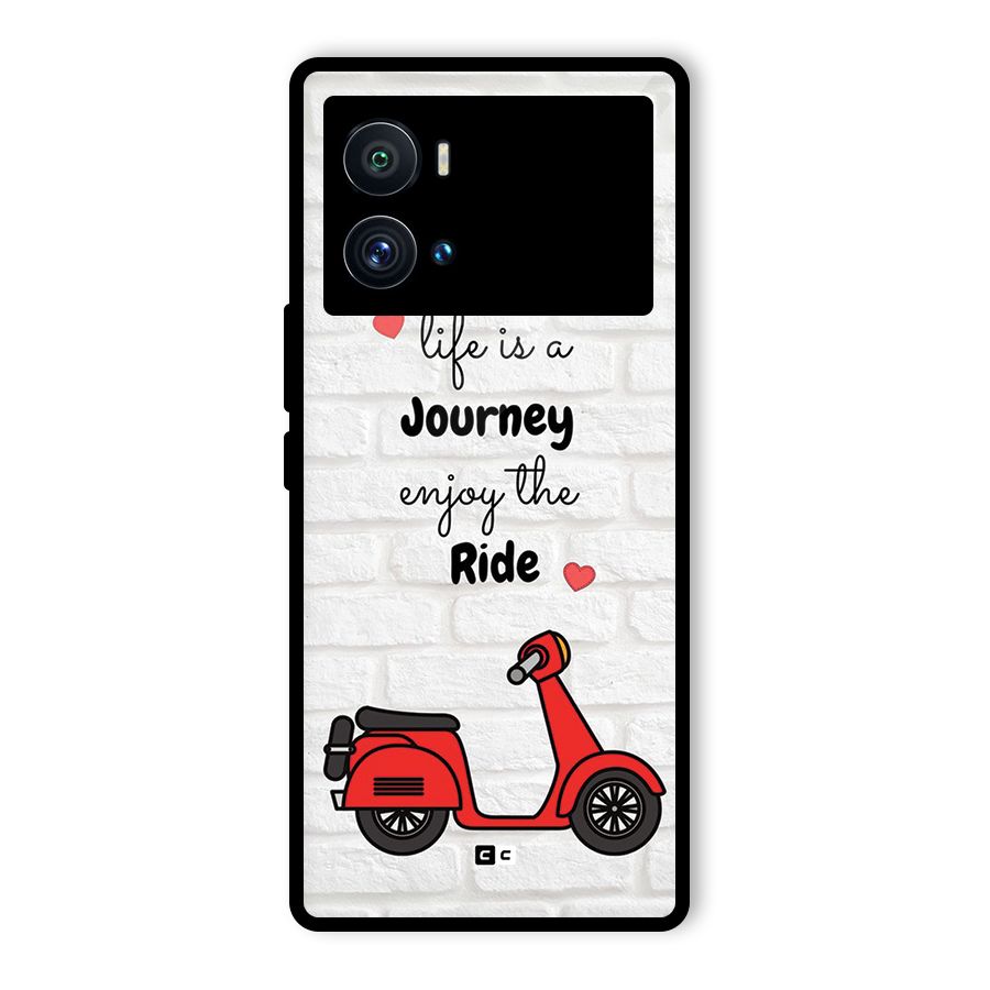 Life Is A Journey Glass Back Case for Vivo iQOO 9 Pro