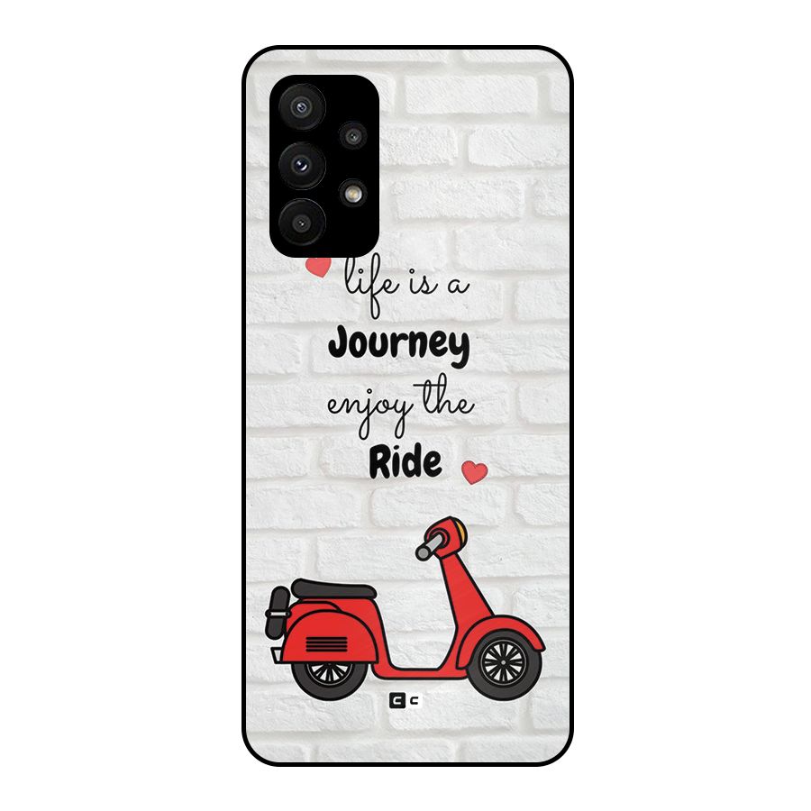 Life Is A Journey Metal Back Case for Galaxy A23