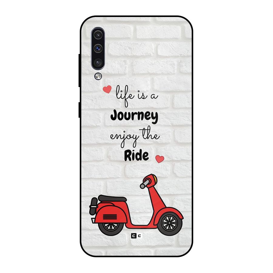 Life Is A Journey Metal Back Case for Galaxy A50