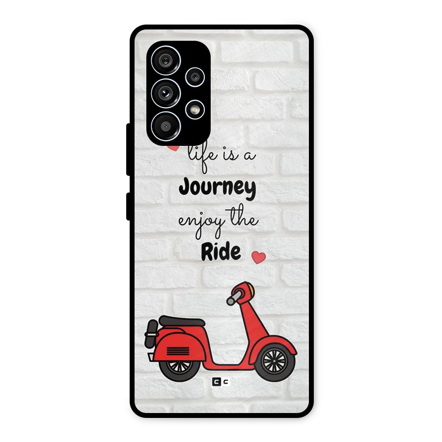 Life Is A Journey Metal Back Case for Galaxy A53 5G