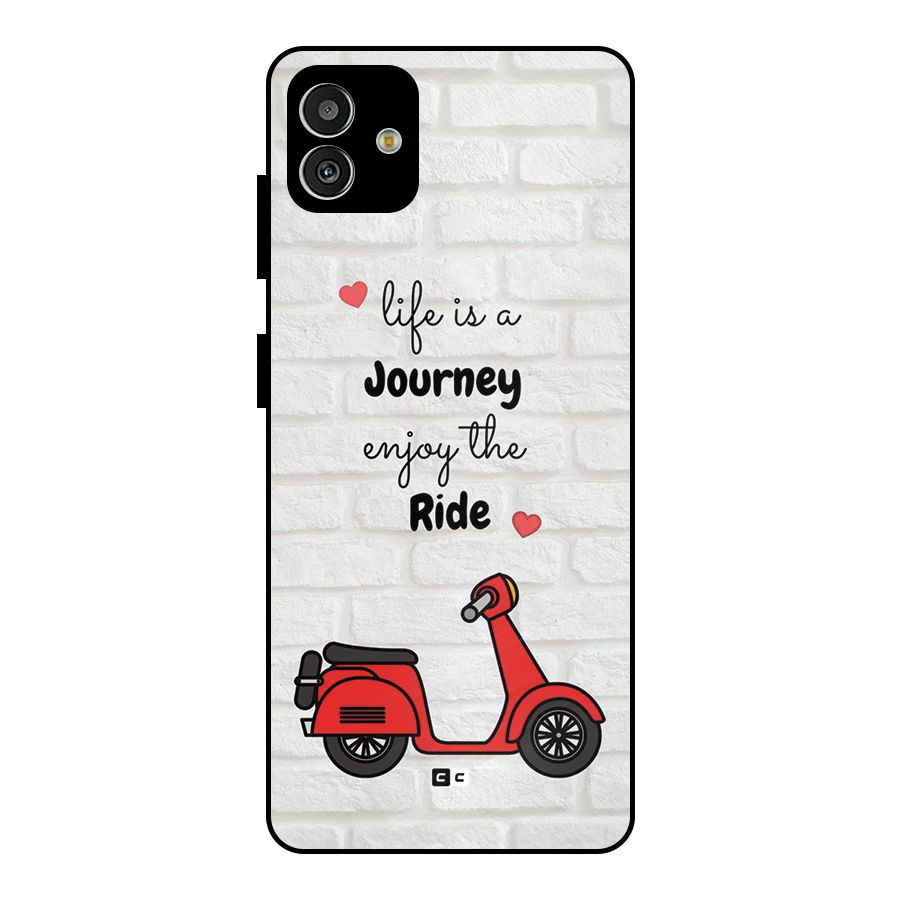 Life Is A Journey Metal Back Case for Galaxy M13 5G