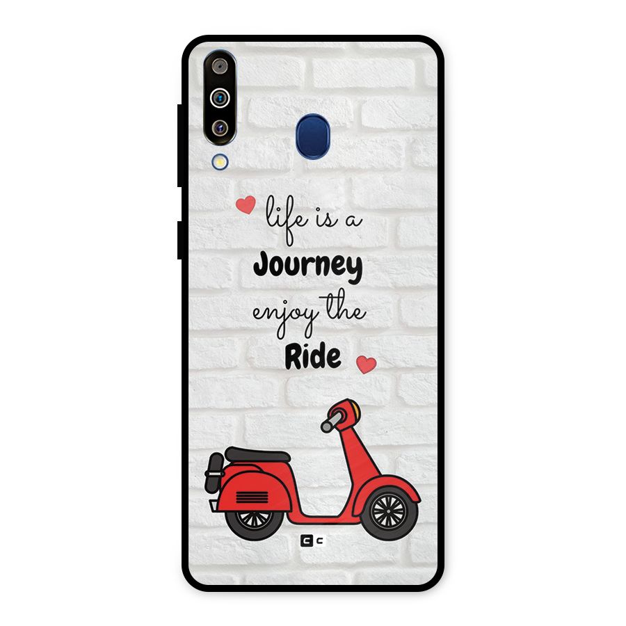 Life Is A Journey Metal Back Case for Galaxy M30