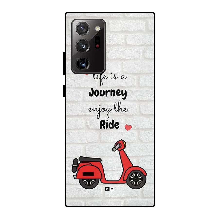 Life Is A Journey Metal Back Case for Galaxy Note 20 Ultra