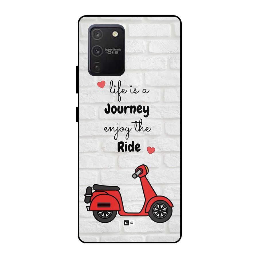 Life Is A Journey Metal Back Case for Galaxy S10 Lite
