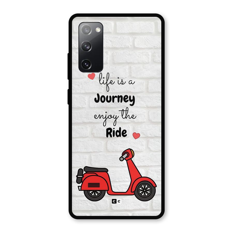 Life Is A Journey Metal Back Case for Galaxy S20 FE