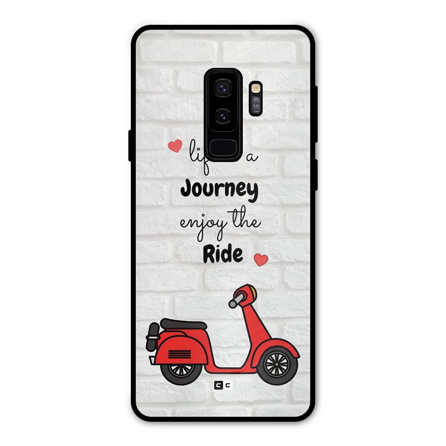 Life Is A Journey Metal Back Case for Galaxy S9 Plus
