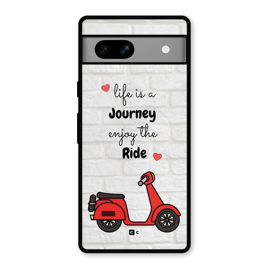 Life Is A Journey Metal Back Case for Google Pixel 7a