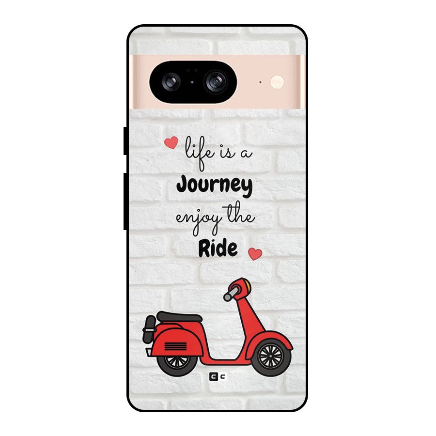 Life Is A Journey Metal Back Case for Google Pixel 8