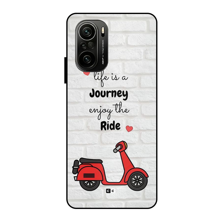 Life Is A Journey Metal Back Case for Mi 11X Pro