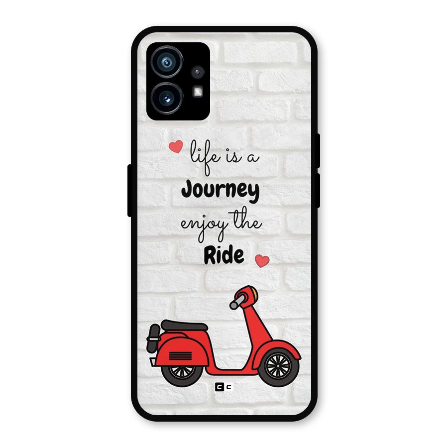 Life Is A Journey Metal Back Case for Nothing Phone 1