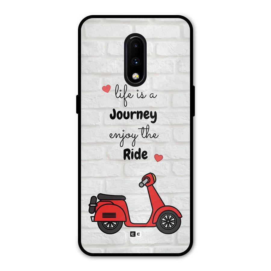 Life Is A Journey Metal Back Case for OnePlus 7