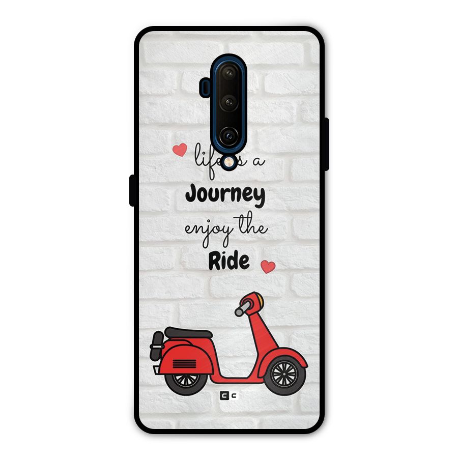 Life Is A Journey Metal Back Case for OnePlus 7T Pro