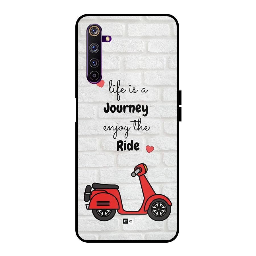 Life Is A Journey Metal Back Case for Realme 6 Pro