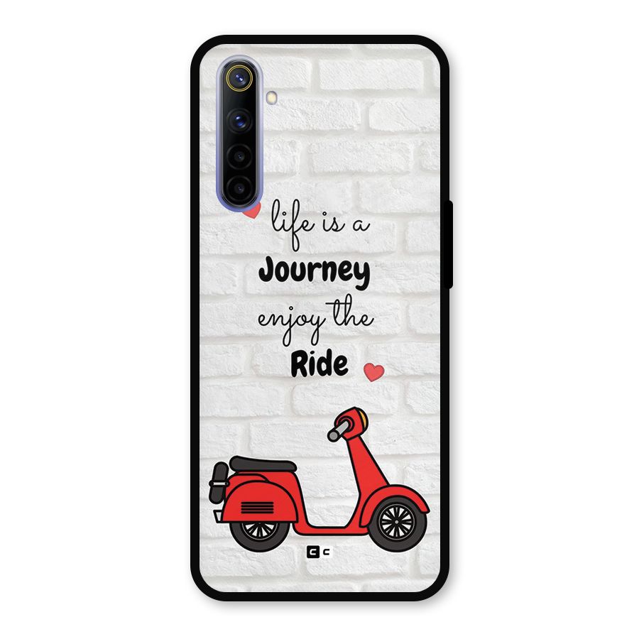 Life Is A Journey Metal Back Case for Realme 6i