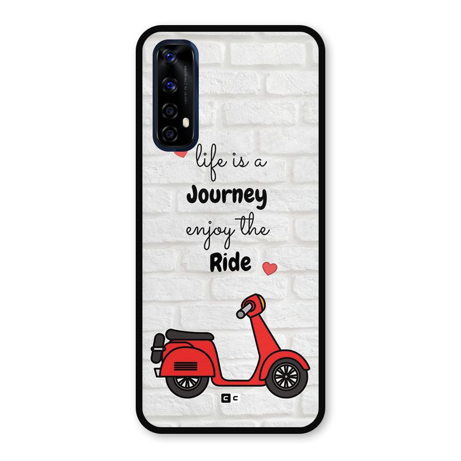 Life Is A Journey Metal Back Case for Realme 7