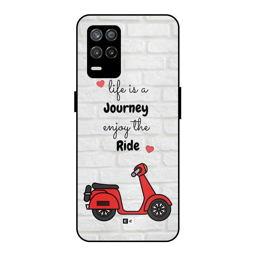Life Is A Journey Metal Back Case for Realme 9 5G