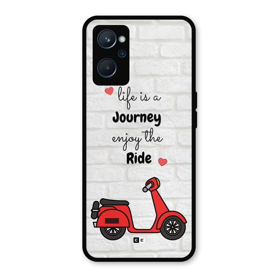 Life Is A Journey Metal Back Case for Realme 9i