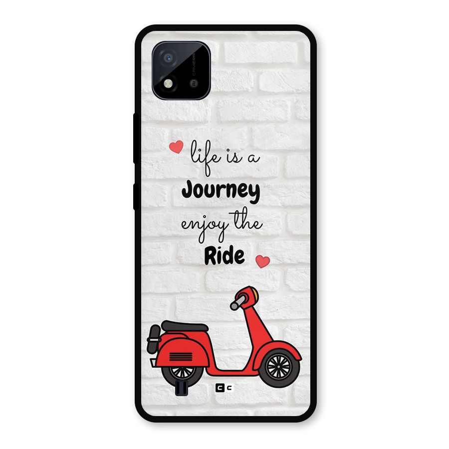 Life Is A Journey Metal Back Case for Realme C11 2021