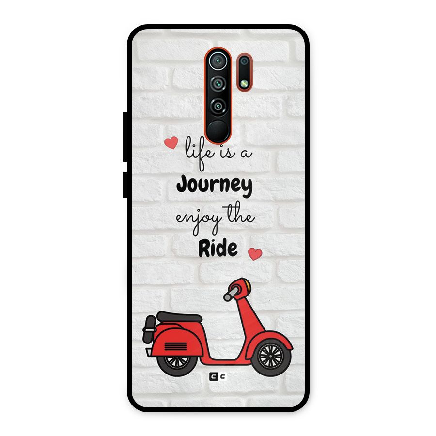 Life Is A Journey Metal Back Case for Redmi 9 Prime