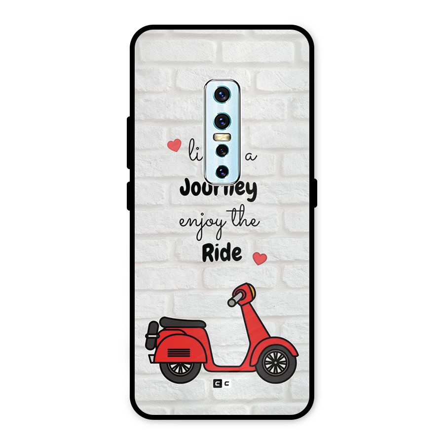 Life Is A Journey Metal Back Case for Vivo V17 Pro
