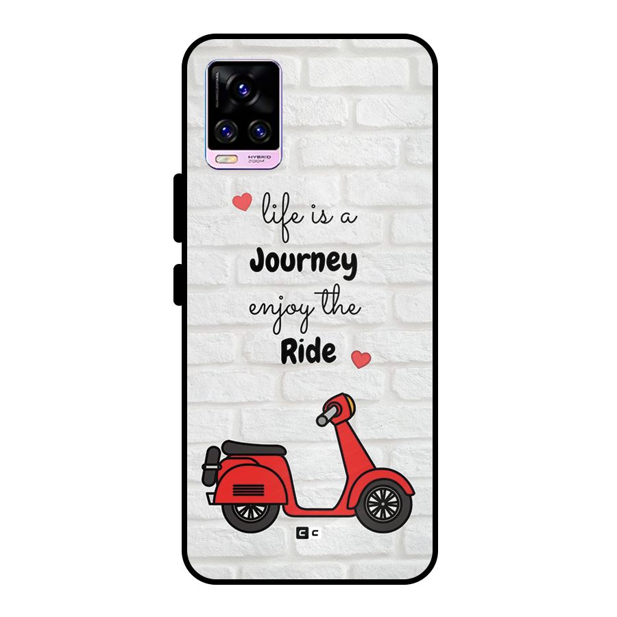 Life Is A Journey Metal Back Case for Vivo V20 Pro
