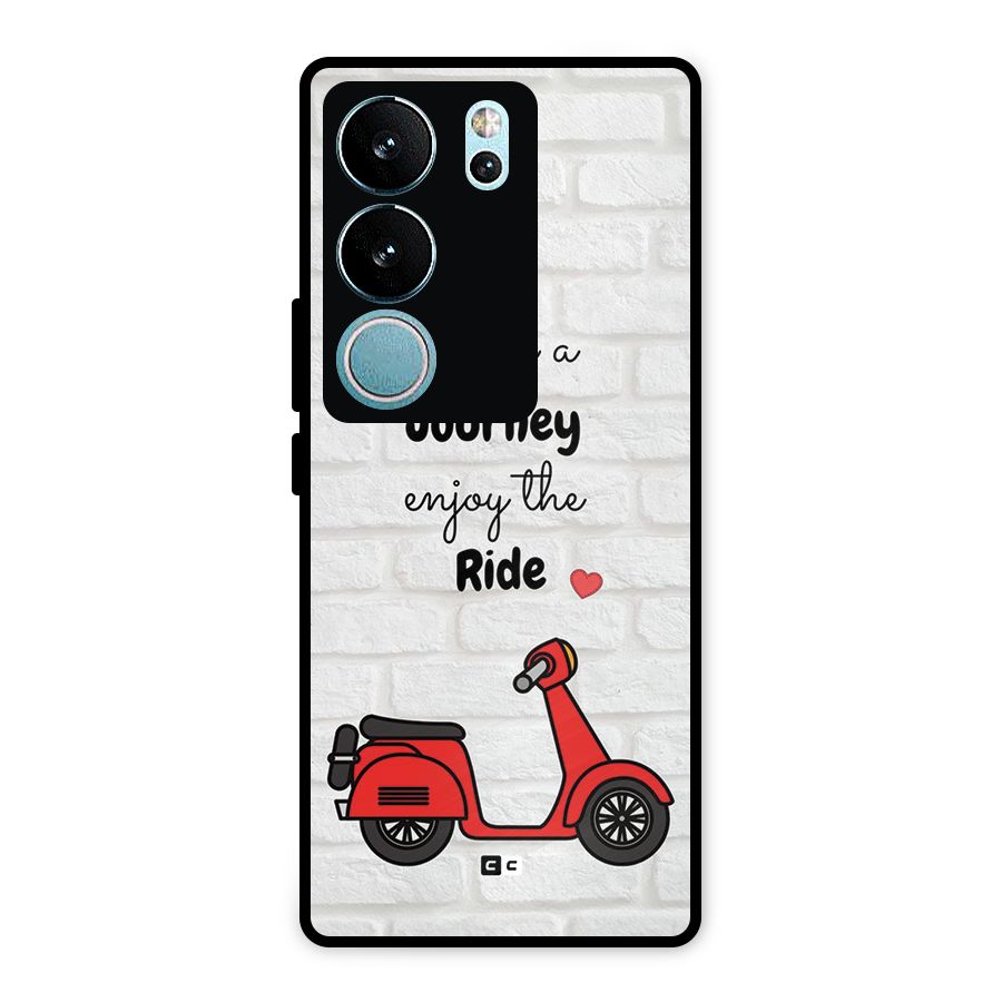 Life Is A Journey Metal Back Case for Vivo V29
