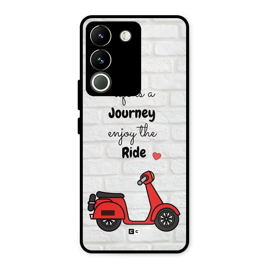 Life Is A Journey Metal Back Case for Vivo Y200