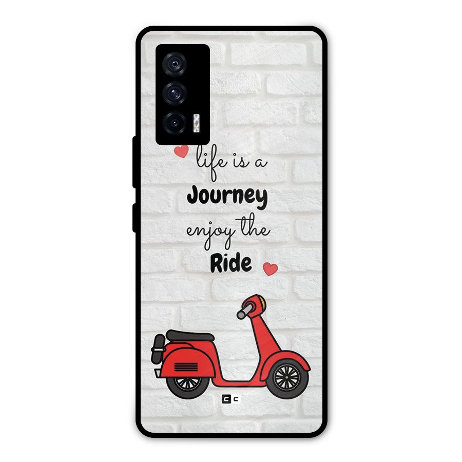 Life Is A Journey Metal Back Case for iQOO 7 5G
