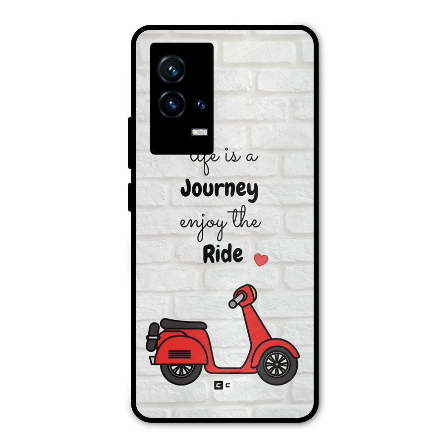 Life Is A Journey Metal Back Case for iQOO 9 5G