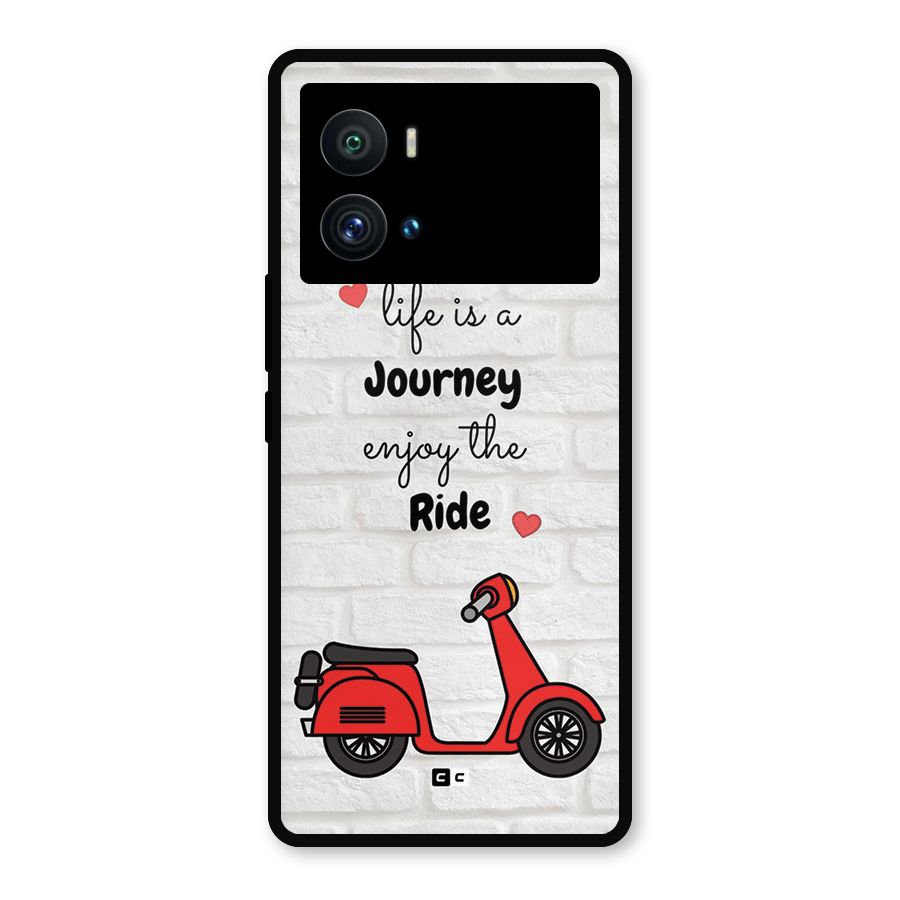 Life Is A Journey Metal Back Case for iQOO 9 Pro