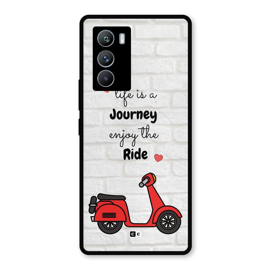 Life Is A Journey Metal Back Case for iQOO 9 SE