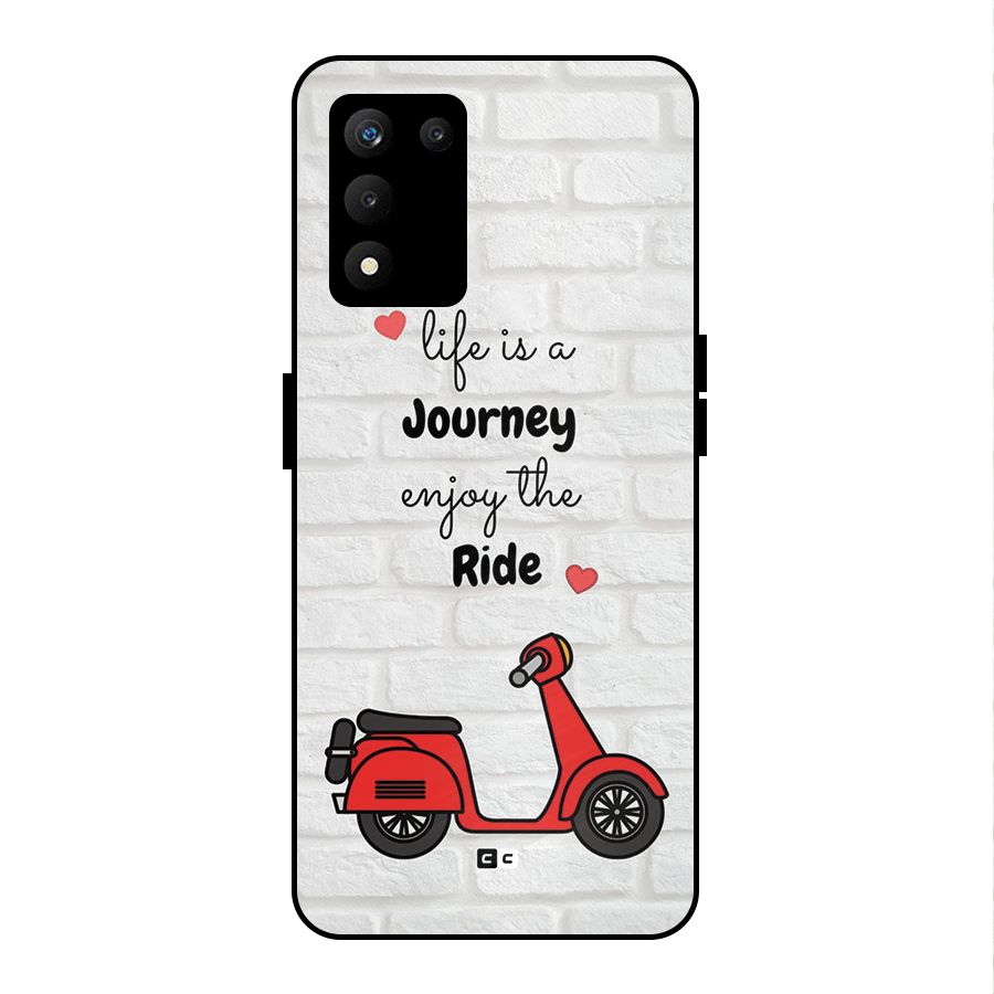 Life Is A Journey Metal Back Case for realme 9 5G SE