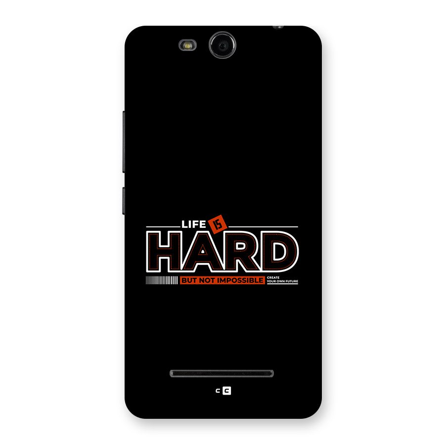 Life Is Hard Back Case for Canvas Juice 3 Q392