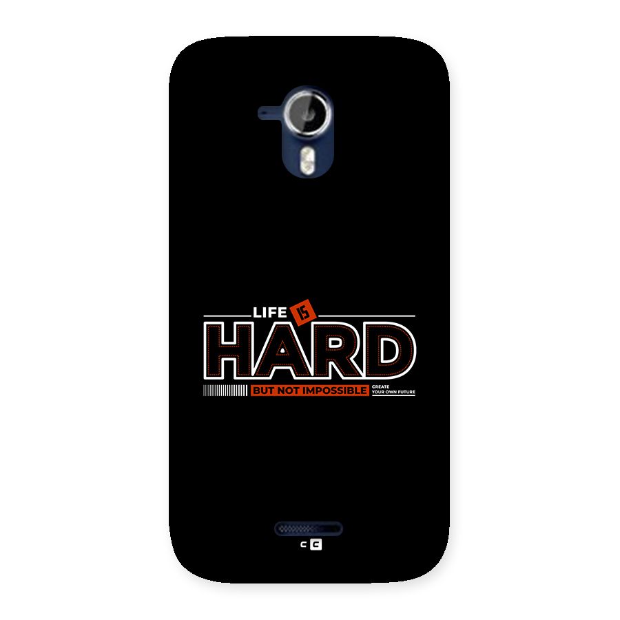 Life Is Hard Back Case for Canvas Magnus A117