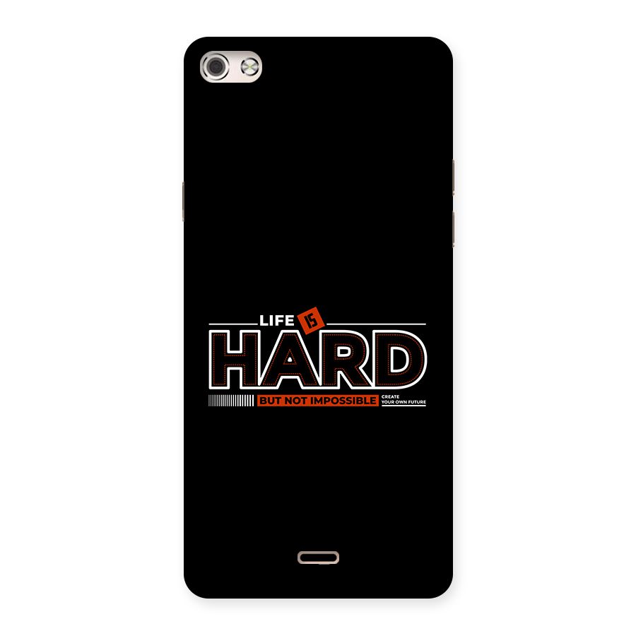 Life Is Hard Back Case for Canvas Silver 5
