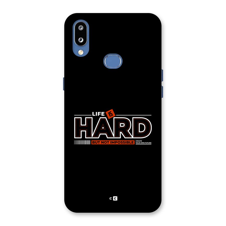 Life Is Hard Back Case for Galaxy M01s