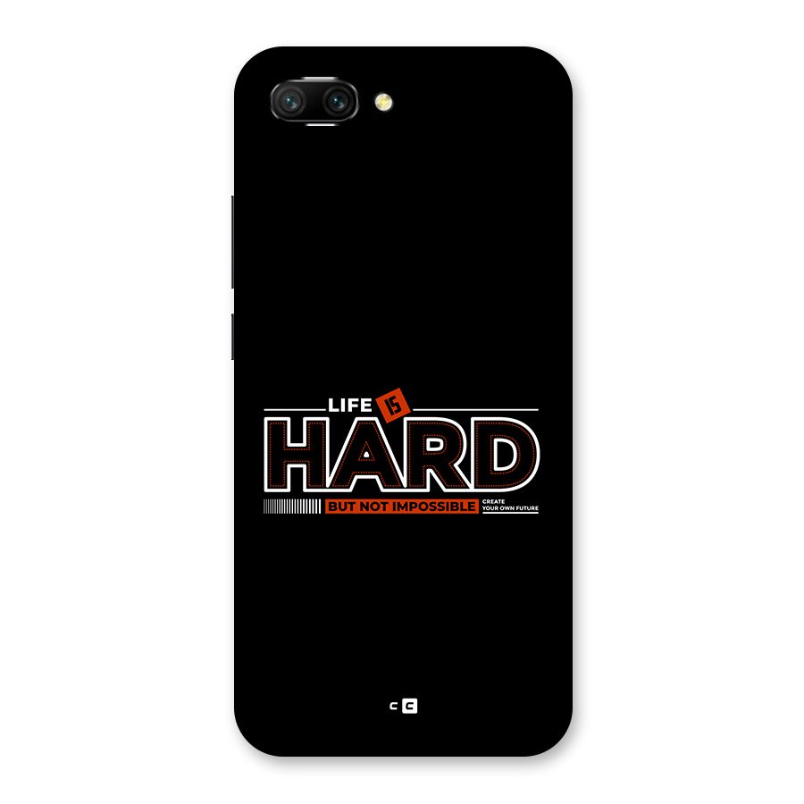 Life Is Hard Back Case for Honor 10