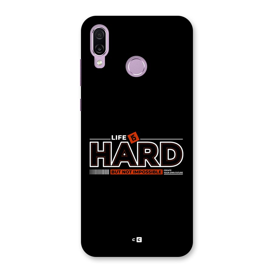 Life Is Hard Back Case for Honor Play